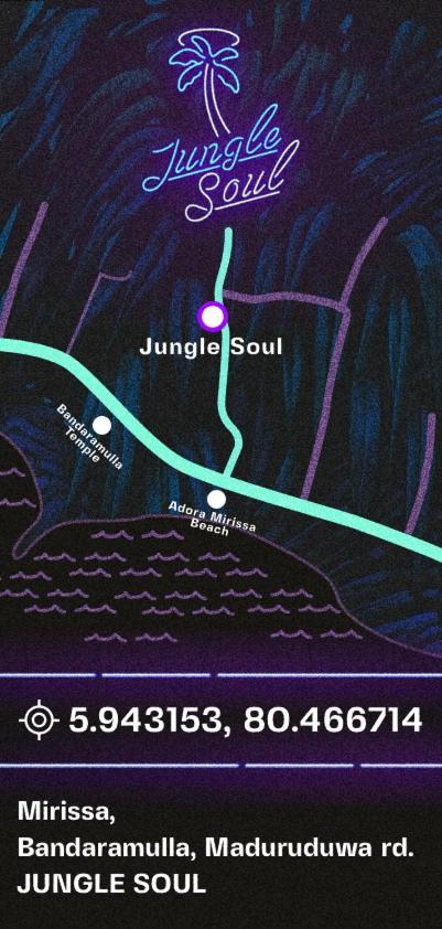 Hotel Jungle Soul Mirissa Exterior foto